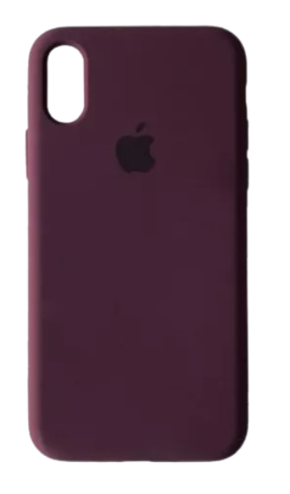 Чохол Apple silicone case iPhone XR Plum (HC)